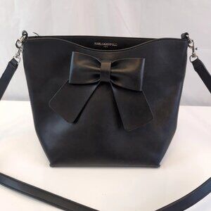 NWT Karl Lagerfeld Bow Crossbody